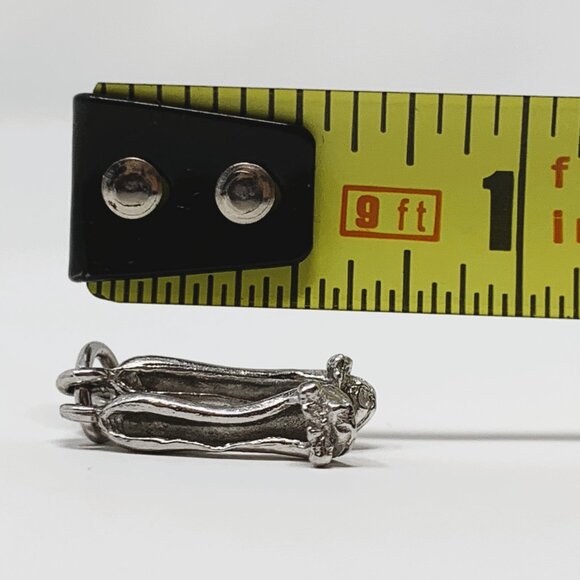 Stiletto Shoes Sterling Silver Charm Pendant - Picture 6 of 7